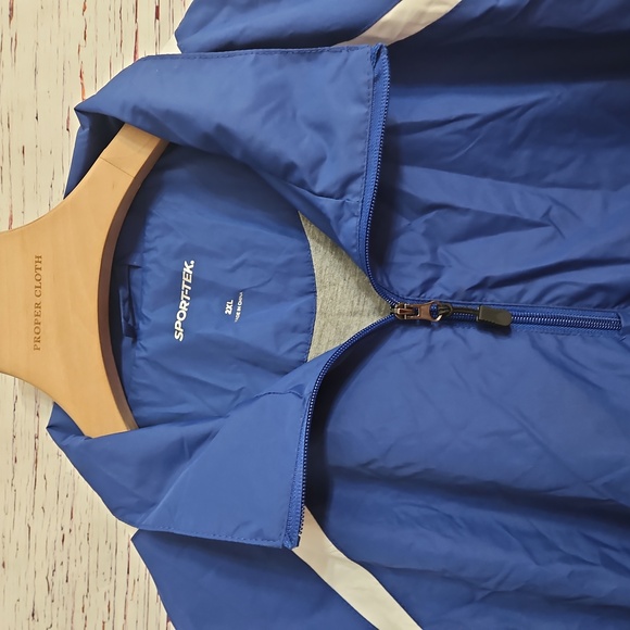 NWOT SPORT-TEK 1/2-ZIP WIND SHIRT SIZE 2XL - Picture 6 of 14